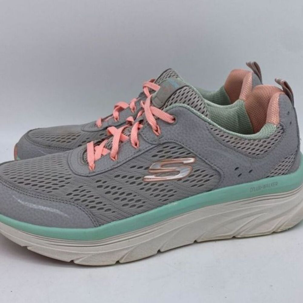 Skechers Shoes D Lux Walker Women 11 Grey Infinite Motion, Like Size 10.5